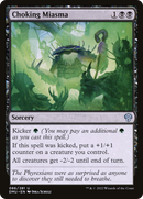 Choking Miasma (DMU-086)  Foil - Dominaria United