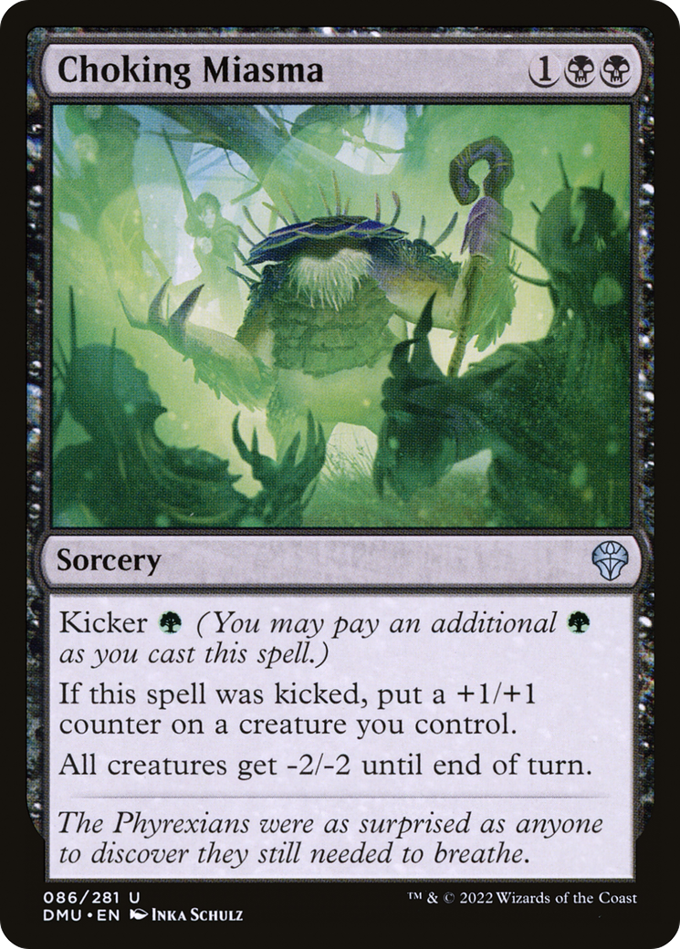 Choking Miasma (DMU-086)  - Dominaria United