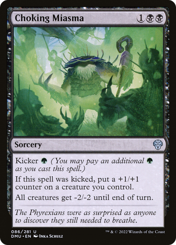 Choking Miasma (DMU-086)  - Dominaria United