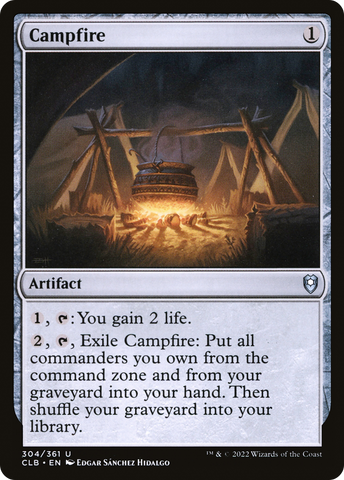 Campfire (CLB-304)  - Commander Legends: Battle for Baldur's Gate