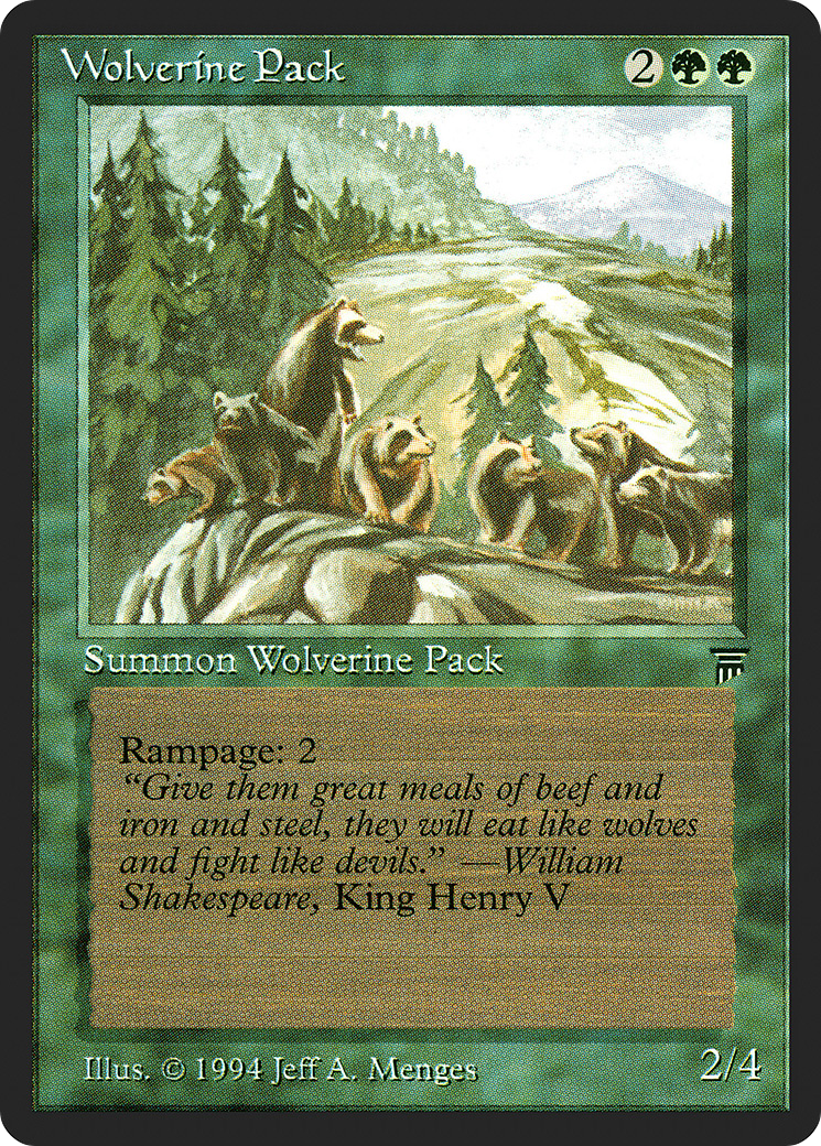 Wolverine Pack (LEG-)  - Legends