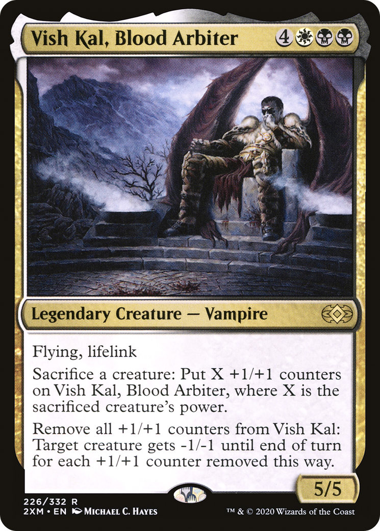 Vish Kal, Blood Arbiter (2XM-226)  - Double Masters