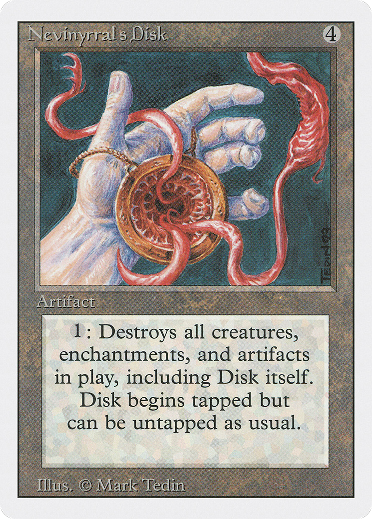 Nevinyrral's Disk (3ED-)  - Revised Edition