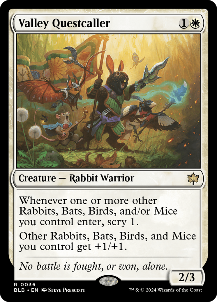 Valley Questcaller (BLB-036)  - Bloomburrow