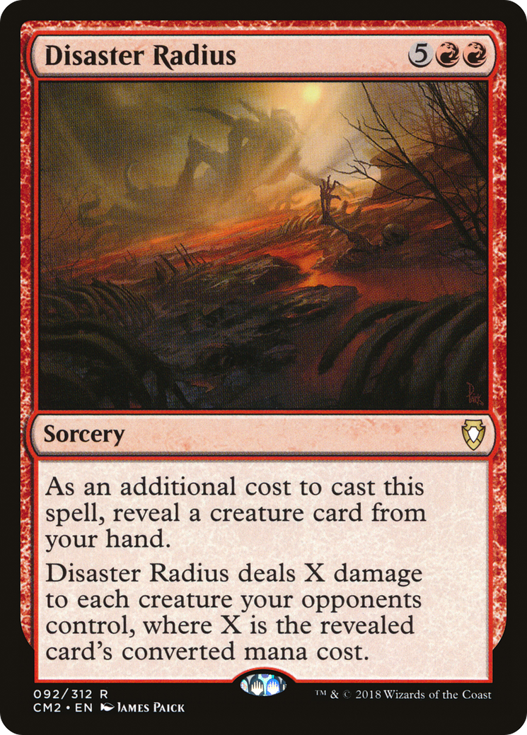 Disaster Radius (CM2-092)  - Commander Anthology Volume II