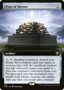 Pyre of Heroes (Extended Art) (KHM-370)  Foil - Kaldheim: (Extended Art)