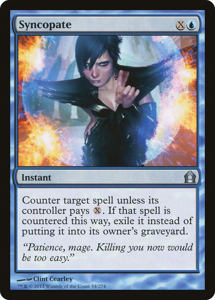 Syncopate (RTR-054)  Foil - Return to Ravnica