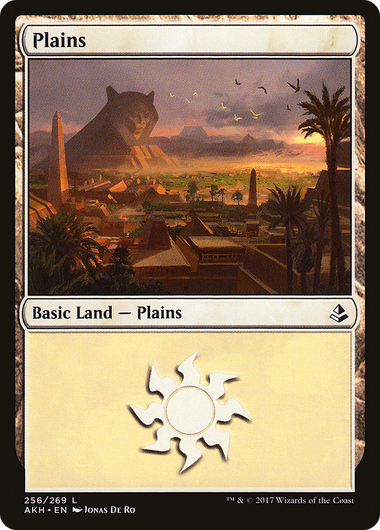 Plains (256) (AKH-256) - Amonkhet Foil