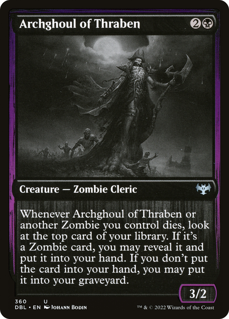 Archghoul of Thraben (DBL-360)  Foil - Innistrad: Double Feature