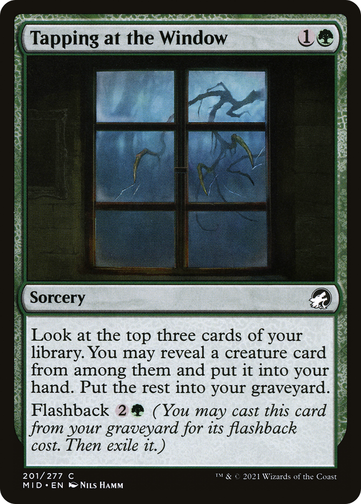 Tapping at the Window (MID-201)  - Innistrad: Midnight Hunt