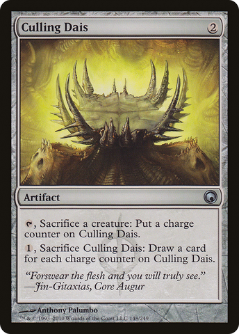 Culling Dais (SOM-148)  - Scars of Mirrodin