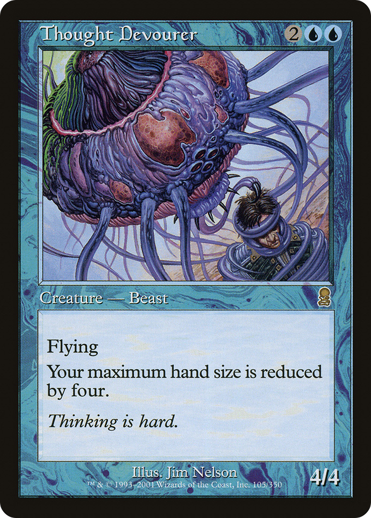 Thought Devourer (ODY-105)  Foil - Odyssey
