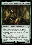 Titania, Protector of Argoth (OTC-210)  - Outlaws of Thunder Junction Commander