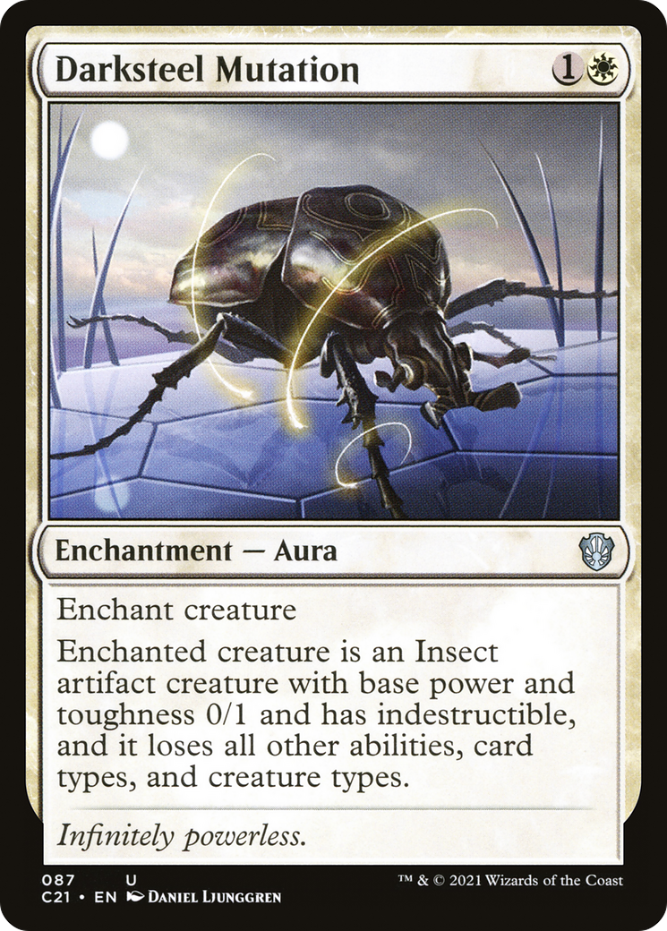 Darksteel Mutation (C21-087)  - Commander 2021