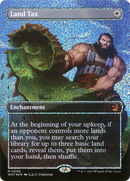 Land Tax (Anime Borderless) (Confetti Foil) (WOT-086)  Foil - Wilds of Eldraine: Enchanting Tales