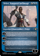Teferi, Temporal Archmage (CMM-500)  Etched Foil - Commander Masters