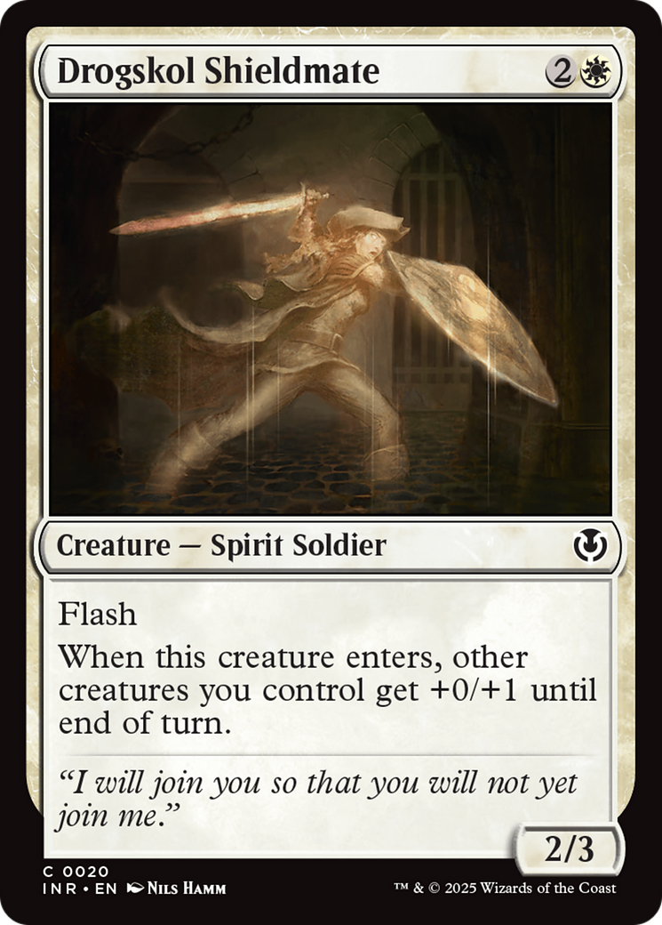 Drogskol Shieldmate (INR-020)  - Innistrad Remastered