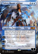 Teferi, Master of Time (Borderless) (M21-281)  - Core Set 2021