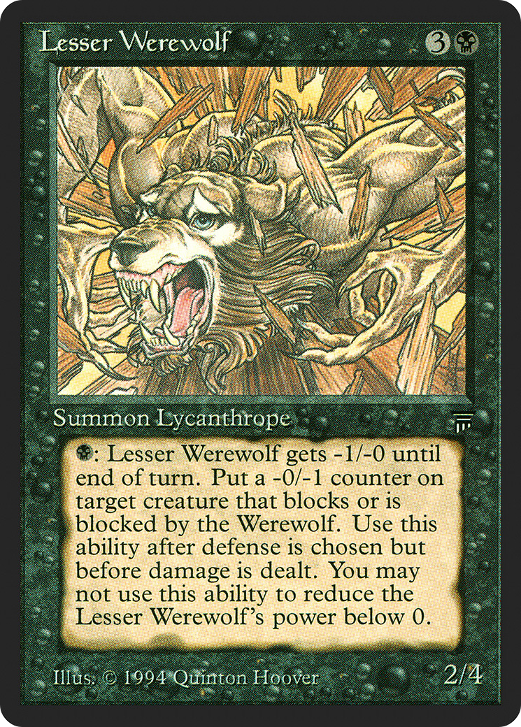 Lesser Werewolf (LEG-)  - Legends