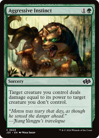 Aggressive Instinct (J25-623)  - Foundations Jumpstart