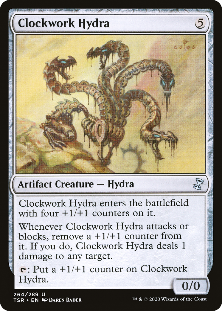 Clockwork Hydra (TSR-264)  Foil - Time Spiral Remastered