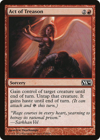 Act of Treason (M14-125)  - Magic 2014