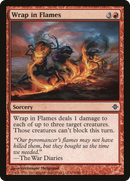 Wrap in Flames (ROE-173)  Foil - Rise of the Eldrazi