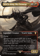 Witch-king, Sky Scourge (Borderless) (Surge Foil) (LTC-555)  Foil - Tales of Middle-earth Commander