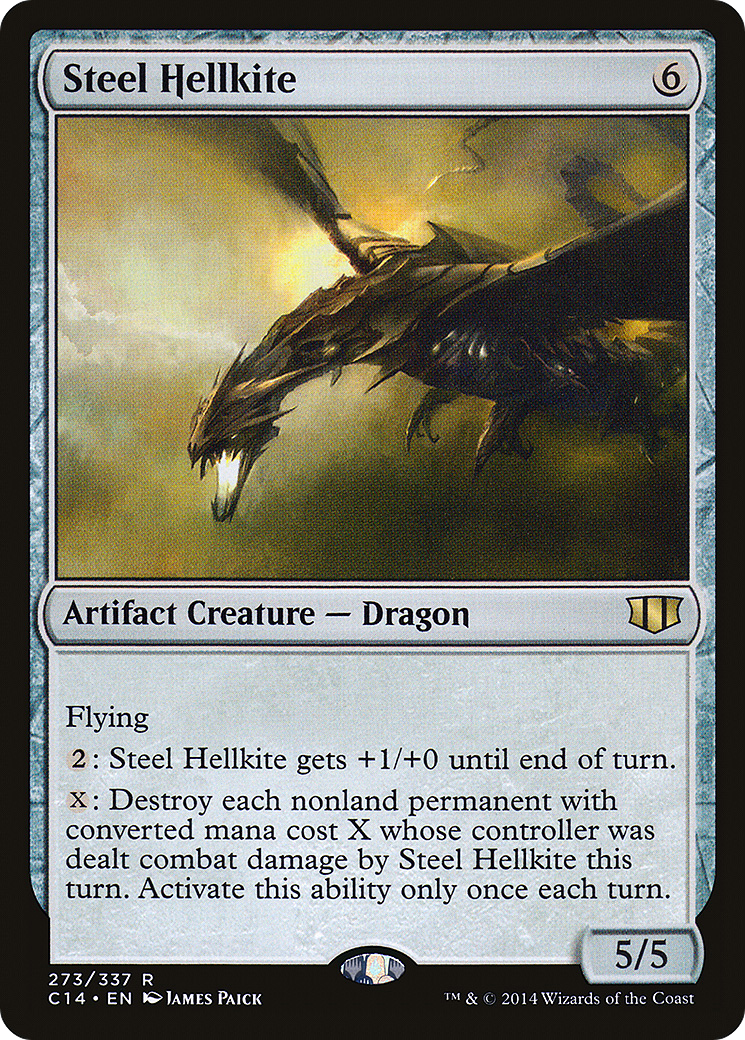 Steel Hellkite (C14-273)  - Commander 2014
