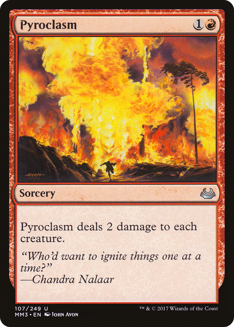 Pyroclasm (MM3-107)  - Modern Masters 2017