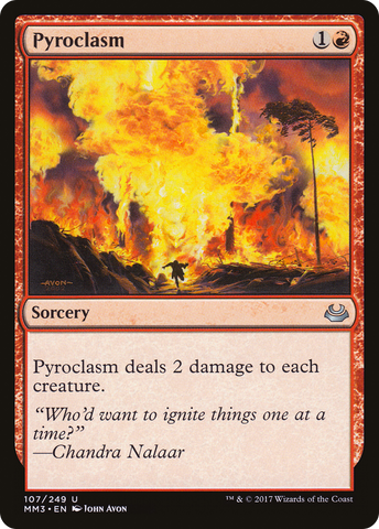 Pyroclasm (MM3-107)  - Modern Masters 2017