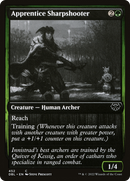 Apprentice Sharpshooter (DBL-452)  Foil - Innistrad: Double Feature