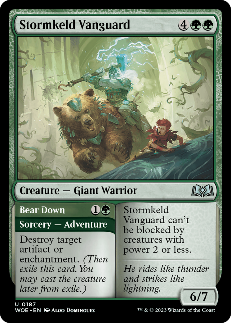 Stormkeld Vanguard (WOE-187)  - Wilds of Eldraine