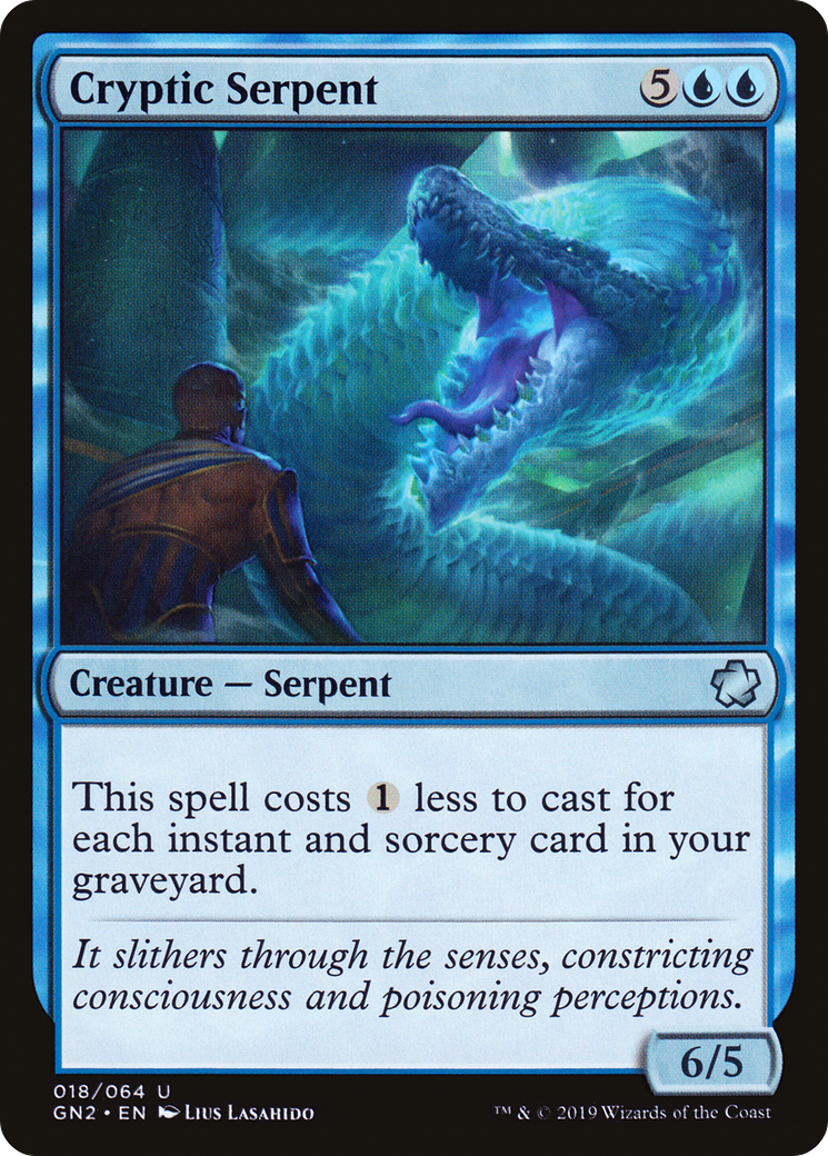 Cryptic Serpent (GN2-018)  - Game Night 2019