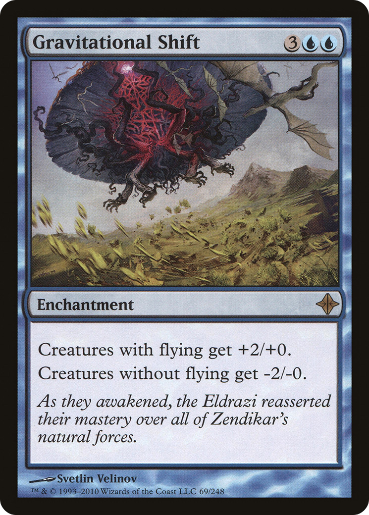 Gravitational Shift (ROE-069)  Foil - Rise of the Eldrazi