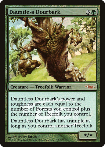Dauntless Dourbark (WPN-012)  Foil - DCI Promos