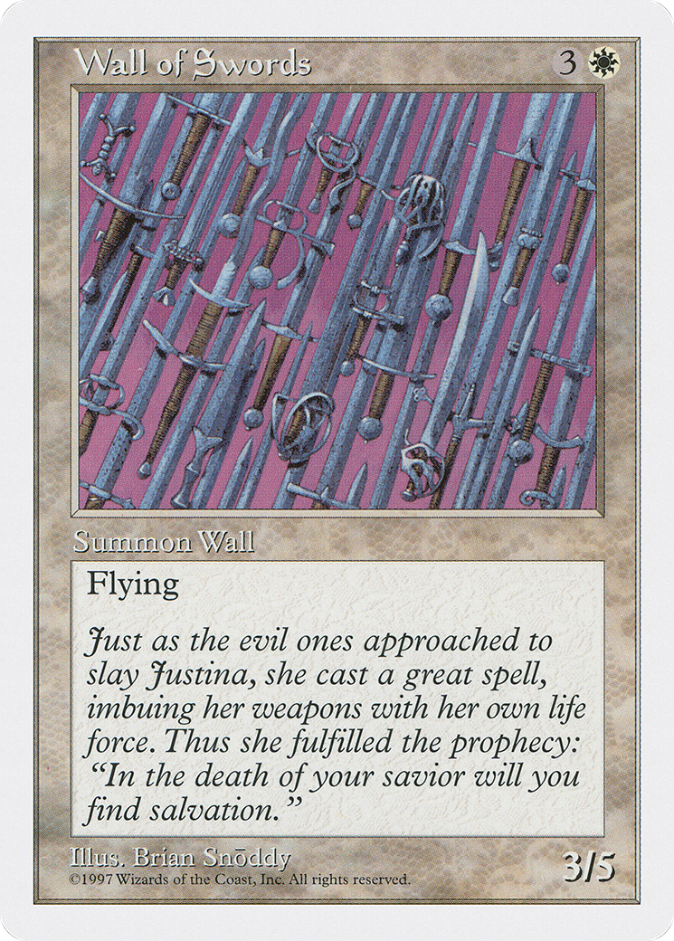 Wall of Swords (5ED-)  - Fifth Edition