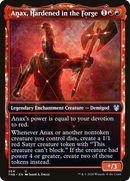 Anax, Hardened in the Forge (Showcase) (THB-264)  - Theros Beyond Death