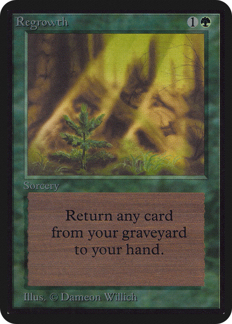 Regrowth (LEA-)  - Limited Edition Alpha
