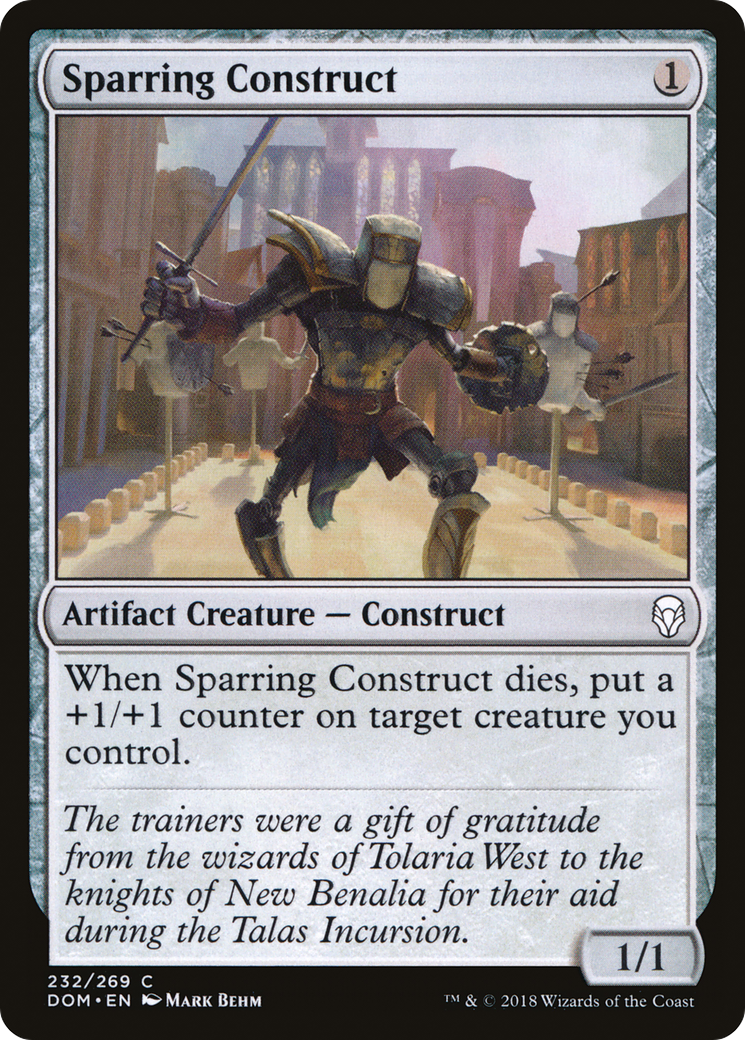 Sparring Construct (DOM-232)  - Dominaria