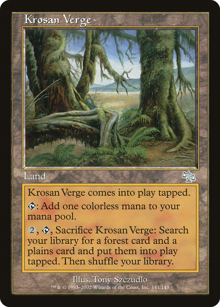 Krosan Verge (JUD-141)  Foil - Judgment