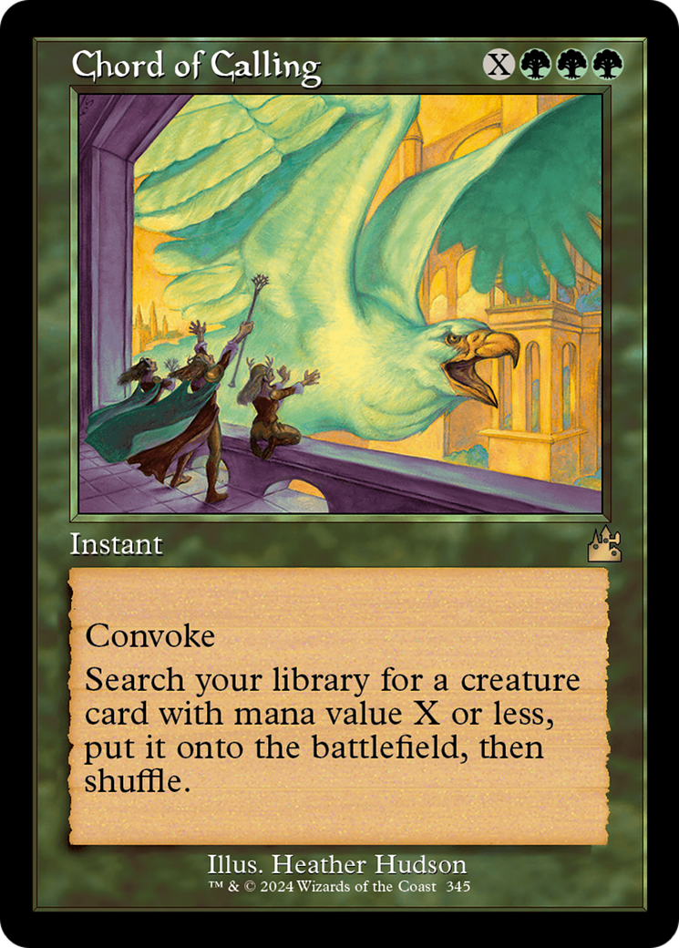 Chord of Calling (Retro Frame) (RVR-345)  - Ravnica Remastered