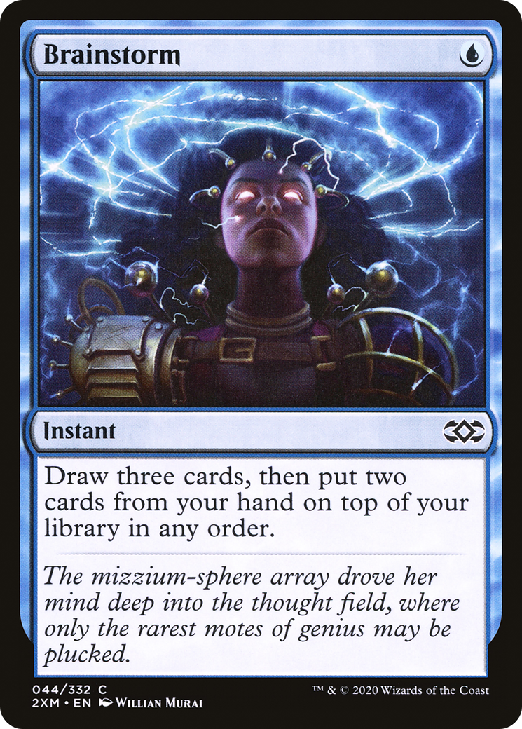 Brainstorm (2XM-044)  Foil - Double Masters