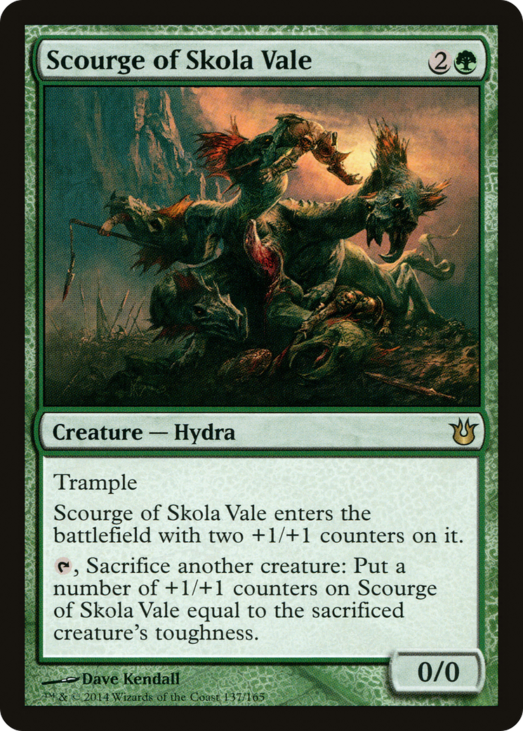Scourge of Skola Vale (BNG-137)  Foil - Born of the Gods