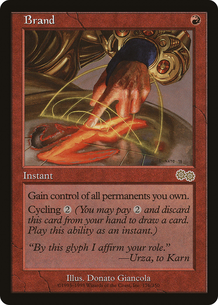Brand (USG-176)  - Urza's Saga