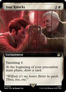 Four Knocks (Extended Art) (WHO-340)  Foil - Doctor Who: (Extended Art)