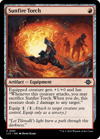 Sunfire Torch (LCI-167)  - The Lost Caverns of Ixalan