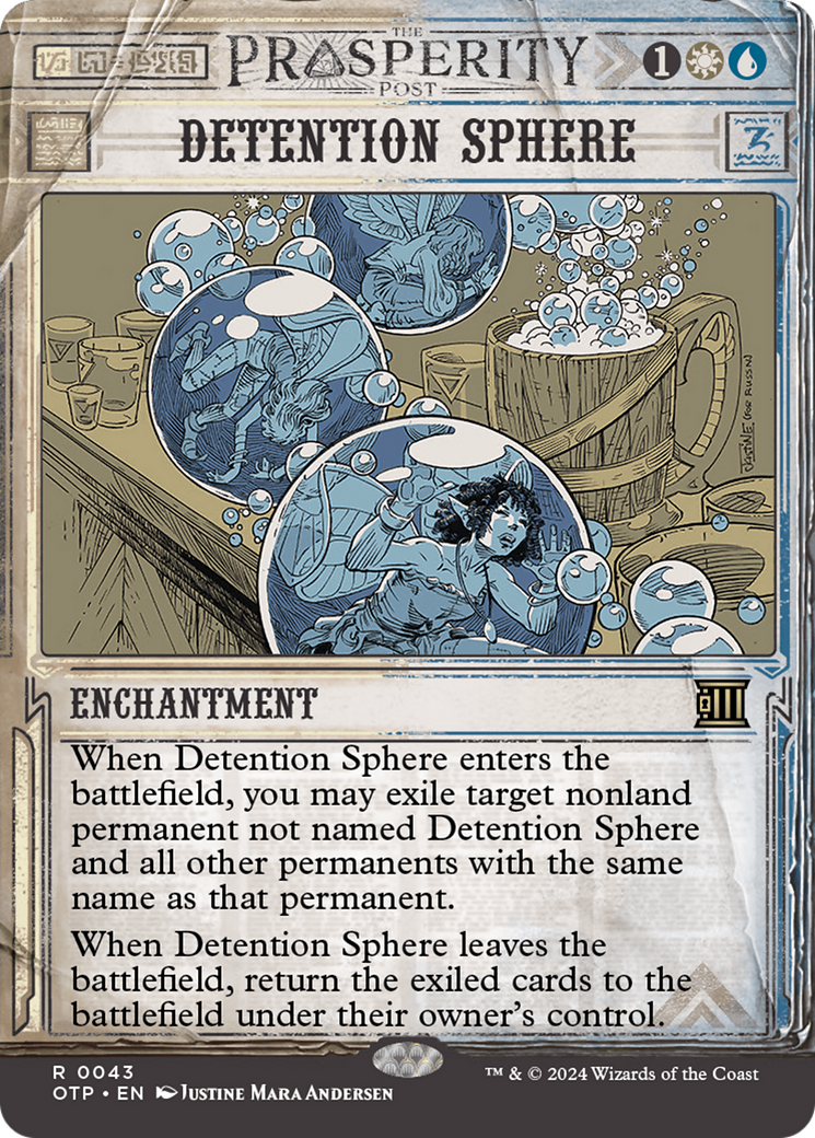 Detention Sphere (OTP-043)  - Breaking News: (Showcase) (Borderless)