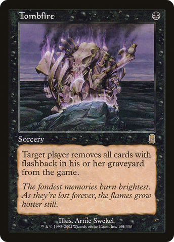 Tombfire (ODY-165)  - Odyssey: (tombstone)