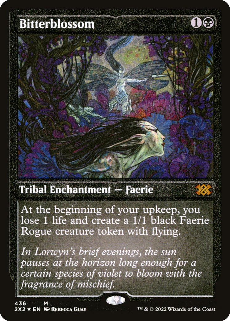 Bitterblossom (Foil Etched) (2X2-436)  Foil - Double Masters 2022